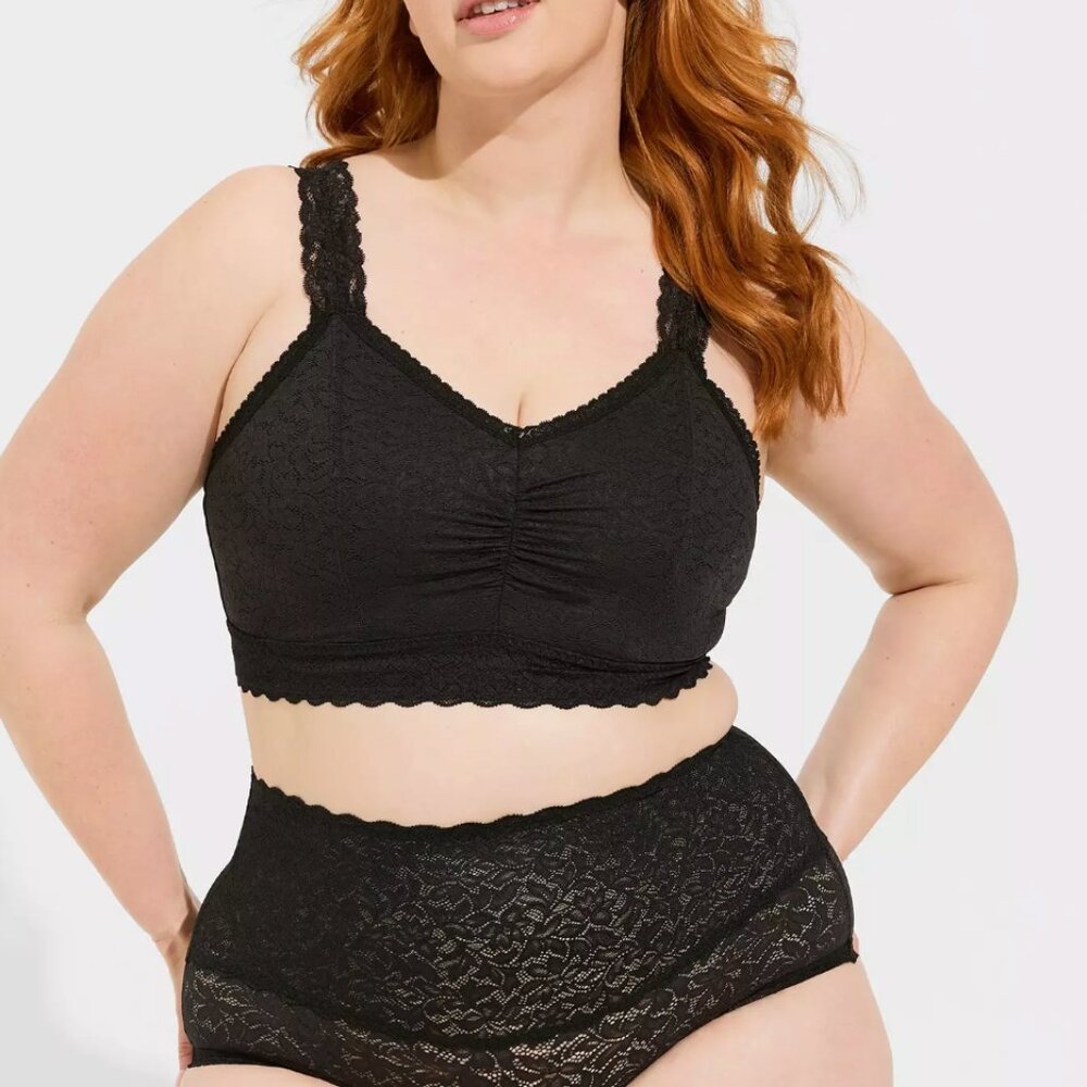 3 pairs - Torrid 4-Way Stretch High-Rise Lace Panties - NWT